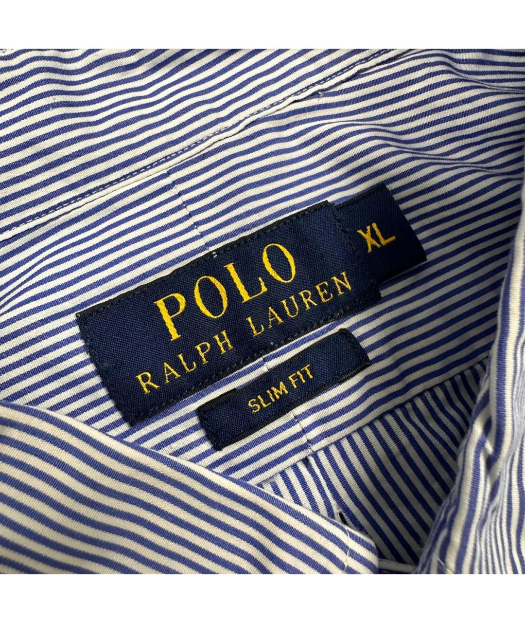 POLO RALPH LAUREN Синяя кэжуал рубашка, фото 3