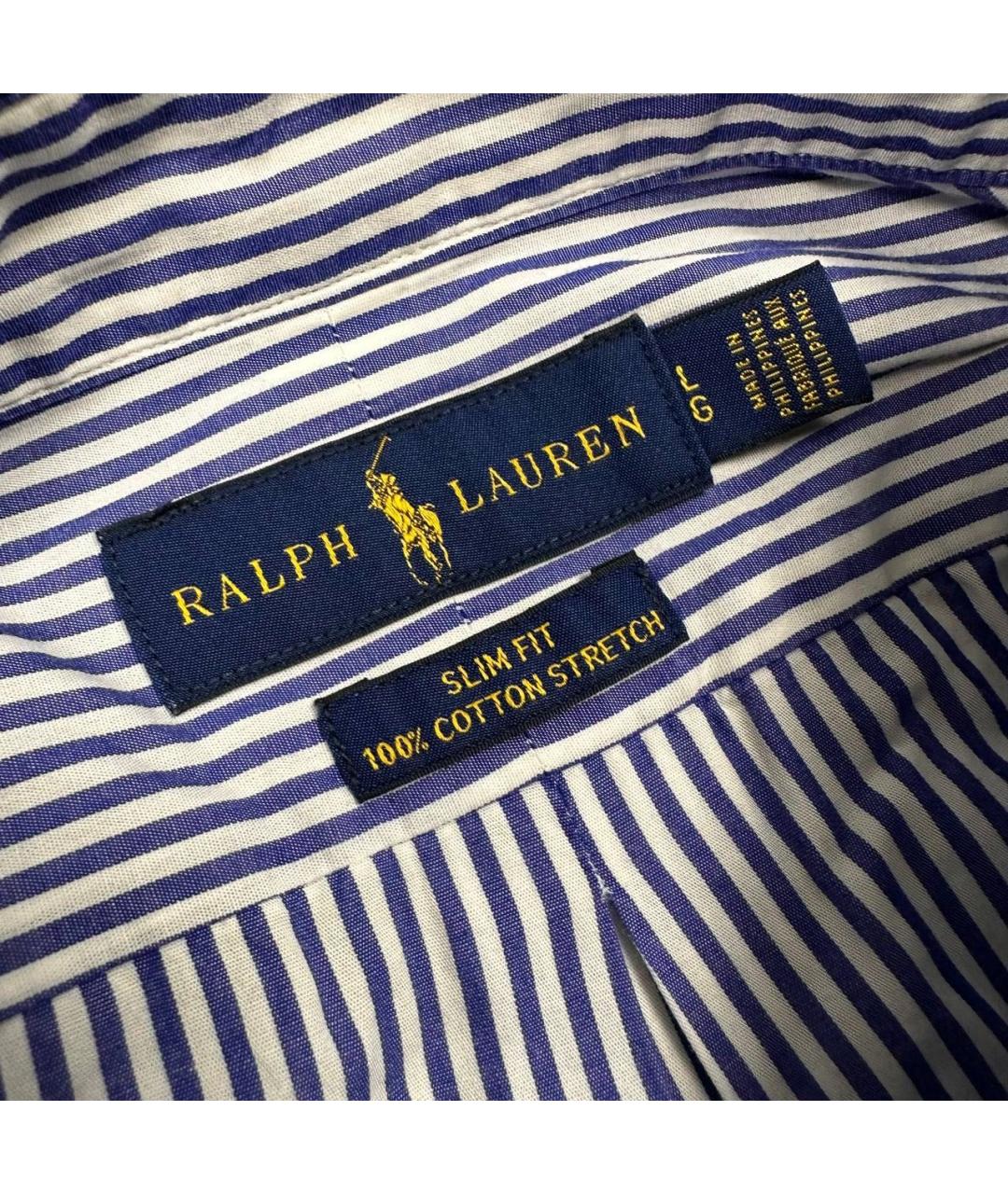 POLO RALPH LAUREN Голубая кэжуал рубашка, фото 3