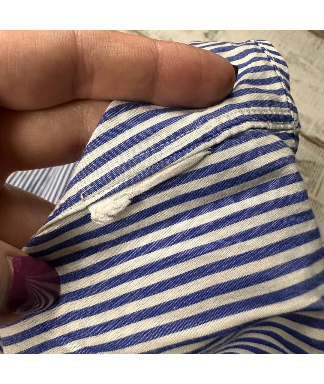 POLO RALPH LAUREN Голубая кэжуал рубашка, фото 5