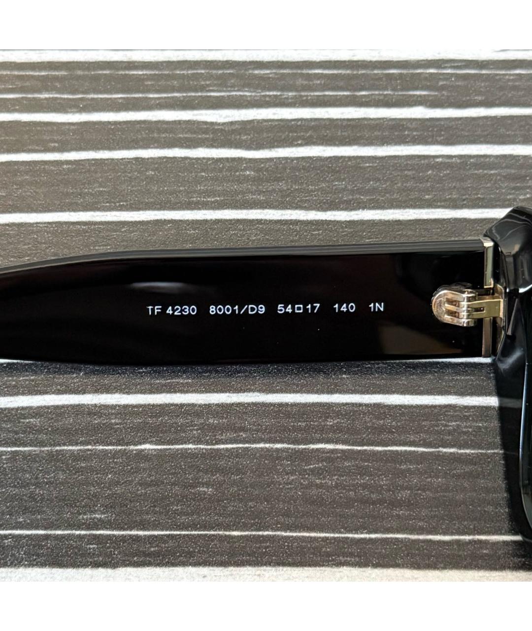 TIFFANY&CO Черные пластиковые солнцезащитные очки, фото 3