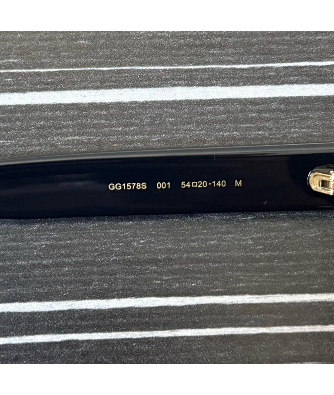 GUCCI Черные пластиковые солнцезащитные очки, фото 3