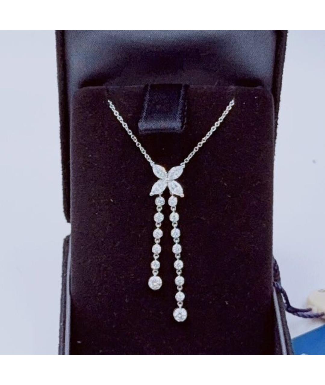 TIFFANY&CO Белое платиновое колье, фото 7