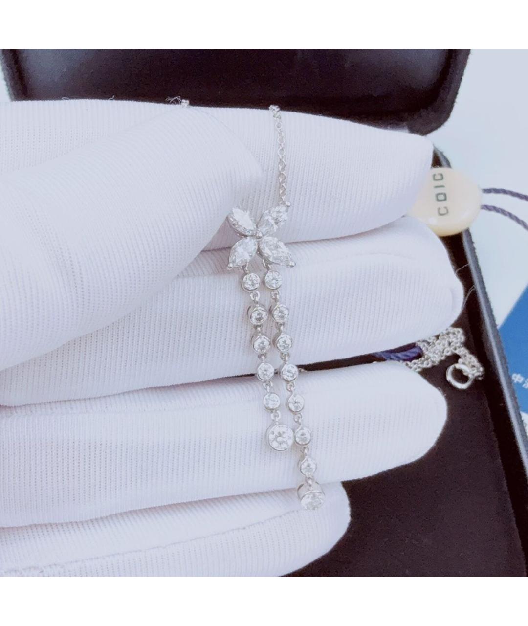 TIFFANY&CO Белое платиновое колье, фото 4