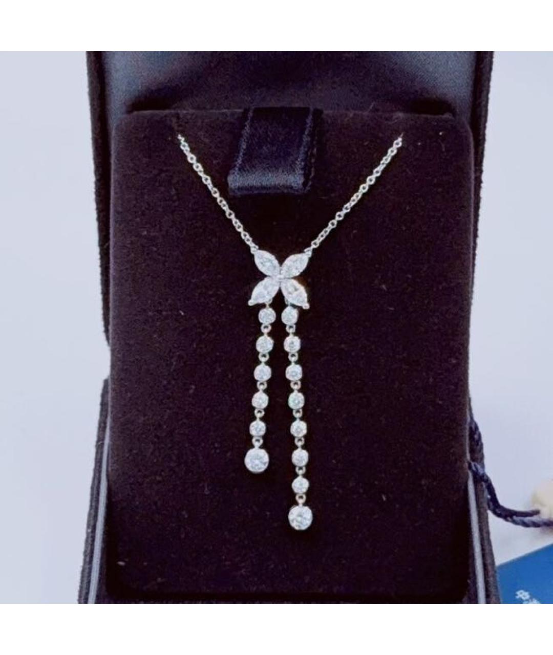 TIFFANY&CO Белое платиновое колье, фото 6