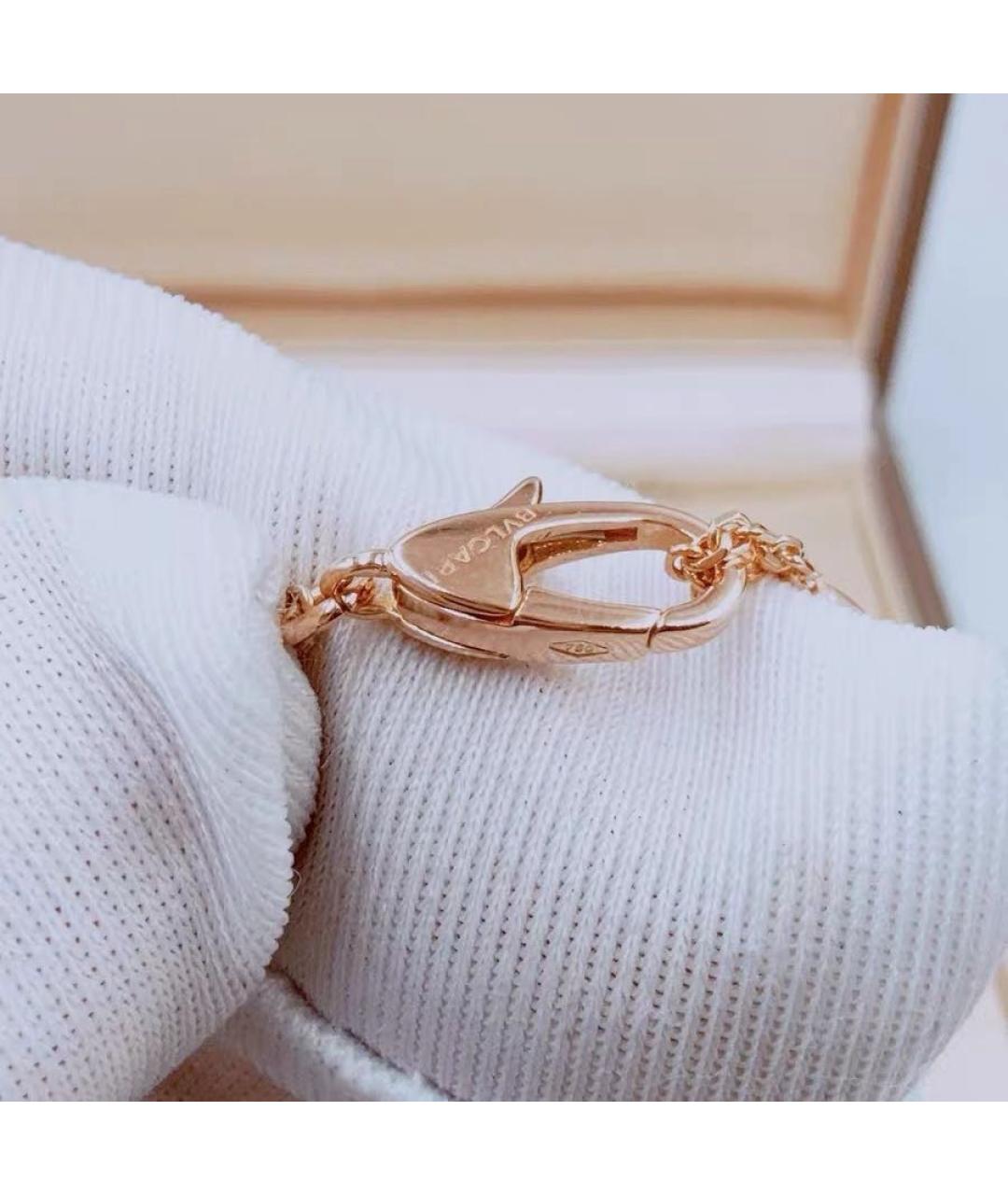 BVLGARI Розовое колье из розового золота, фото 4