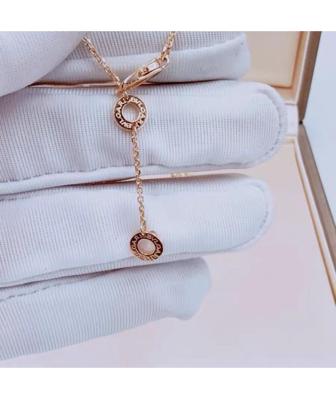 BVLGARI Розовое колье из розового золота, фото 5