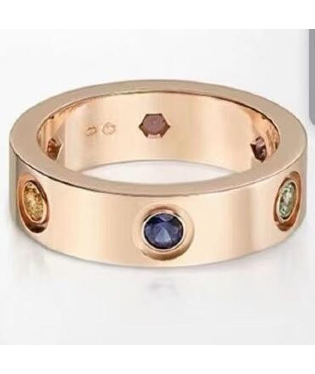 CARTIER Мульти кольцо из розового золота, фото 8