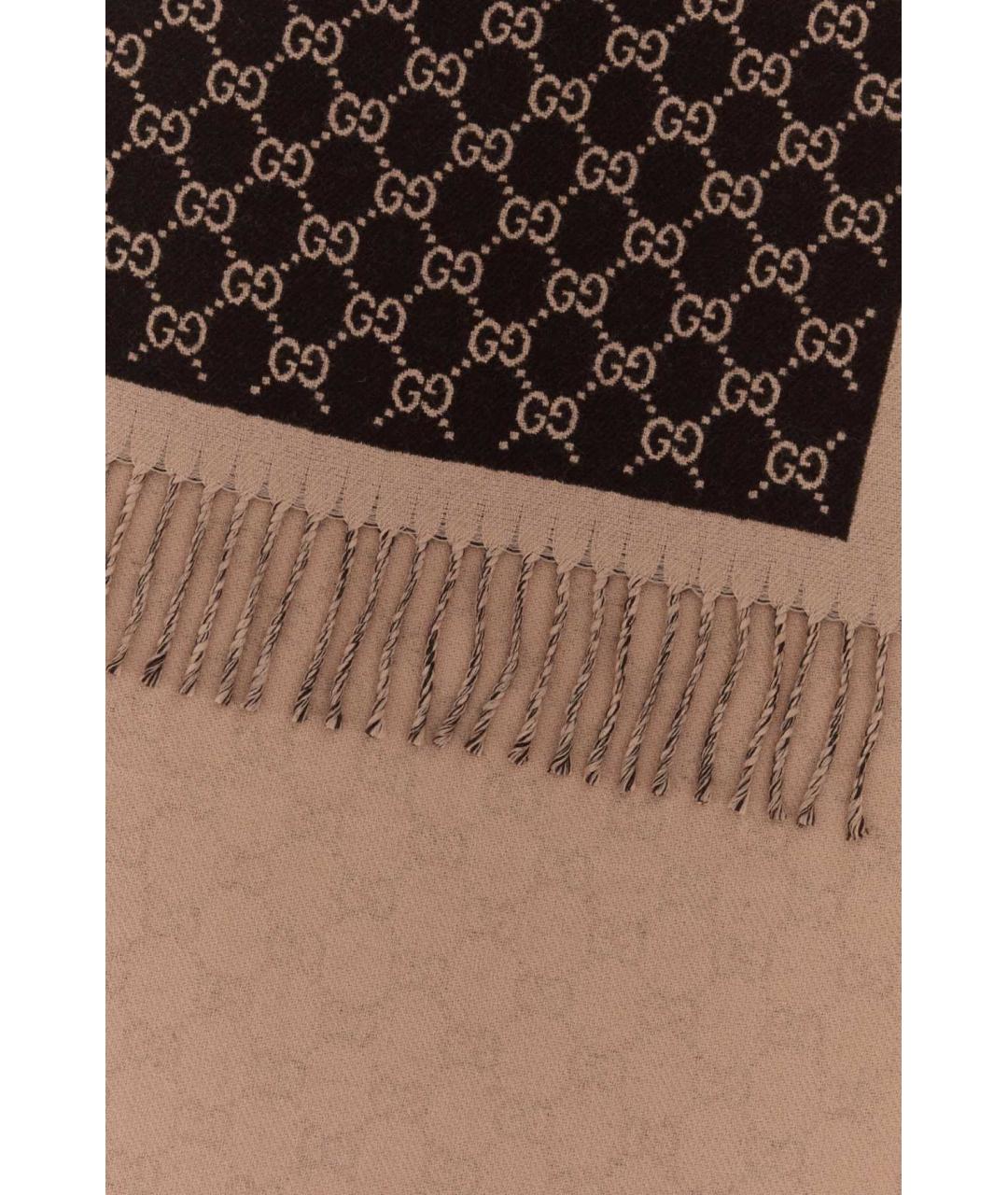 GUCCI Мульти шерстяной шарф, фото 2