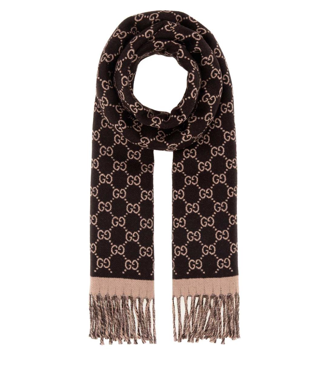 GUCCI Мульти шерстяной шарф, фото 1