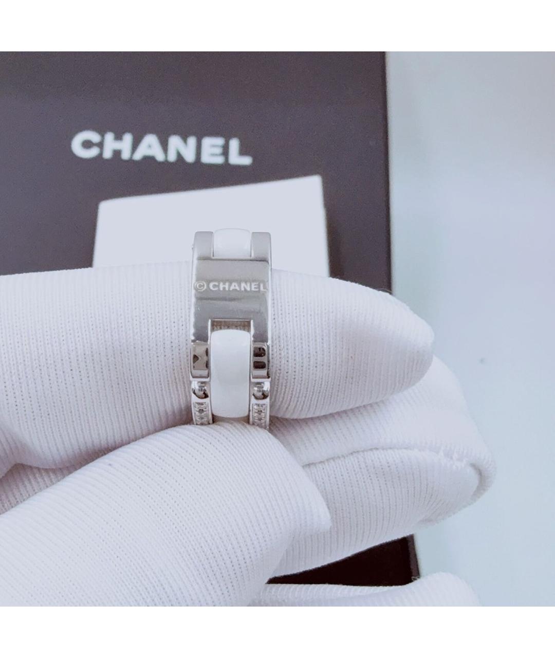 CHANEL Белое кольцо из белого золота, фото 6