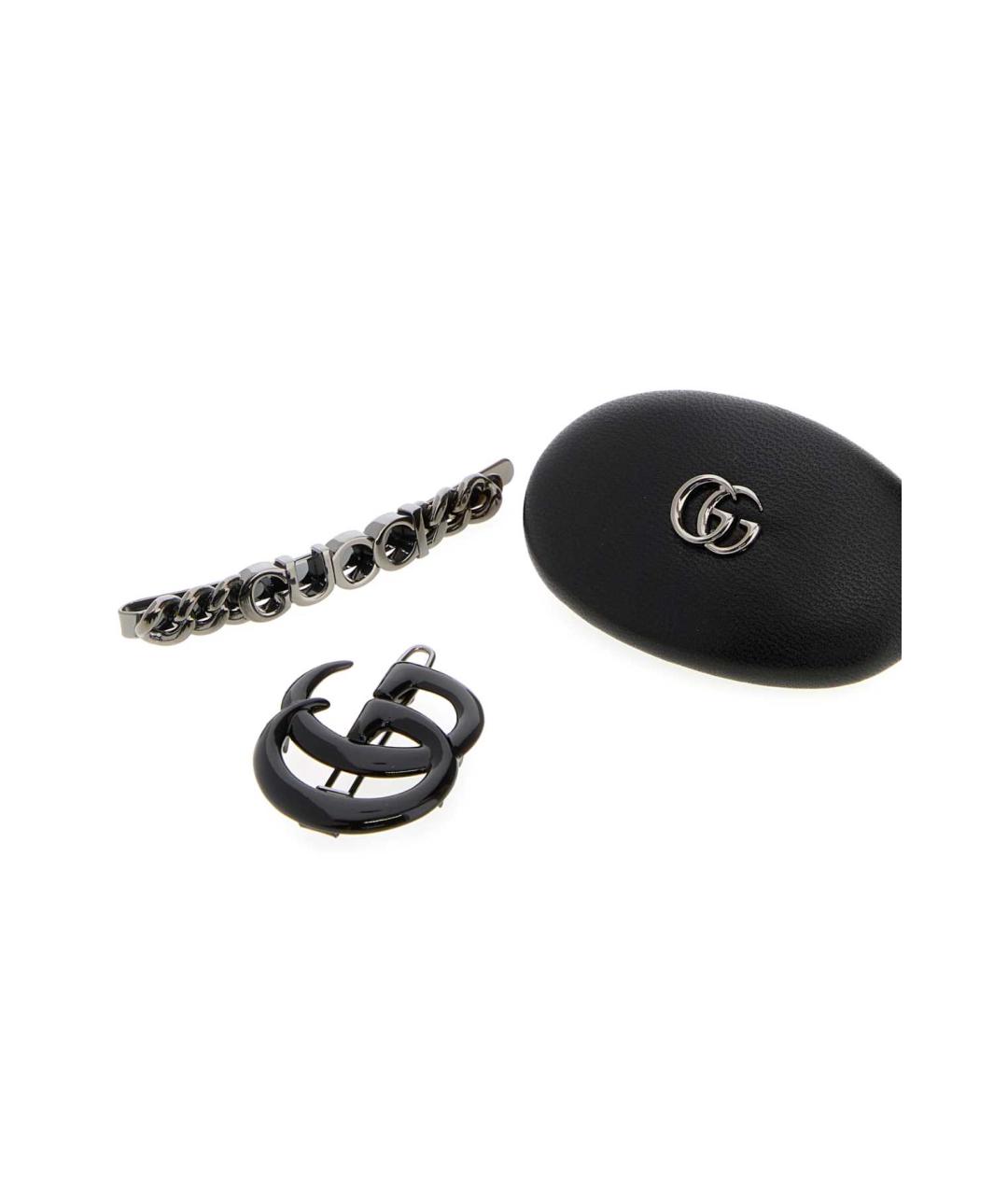 GUCCI Черная заколка, фото 2