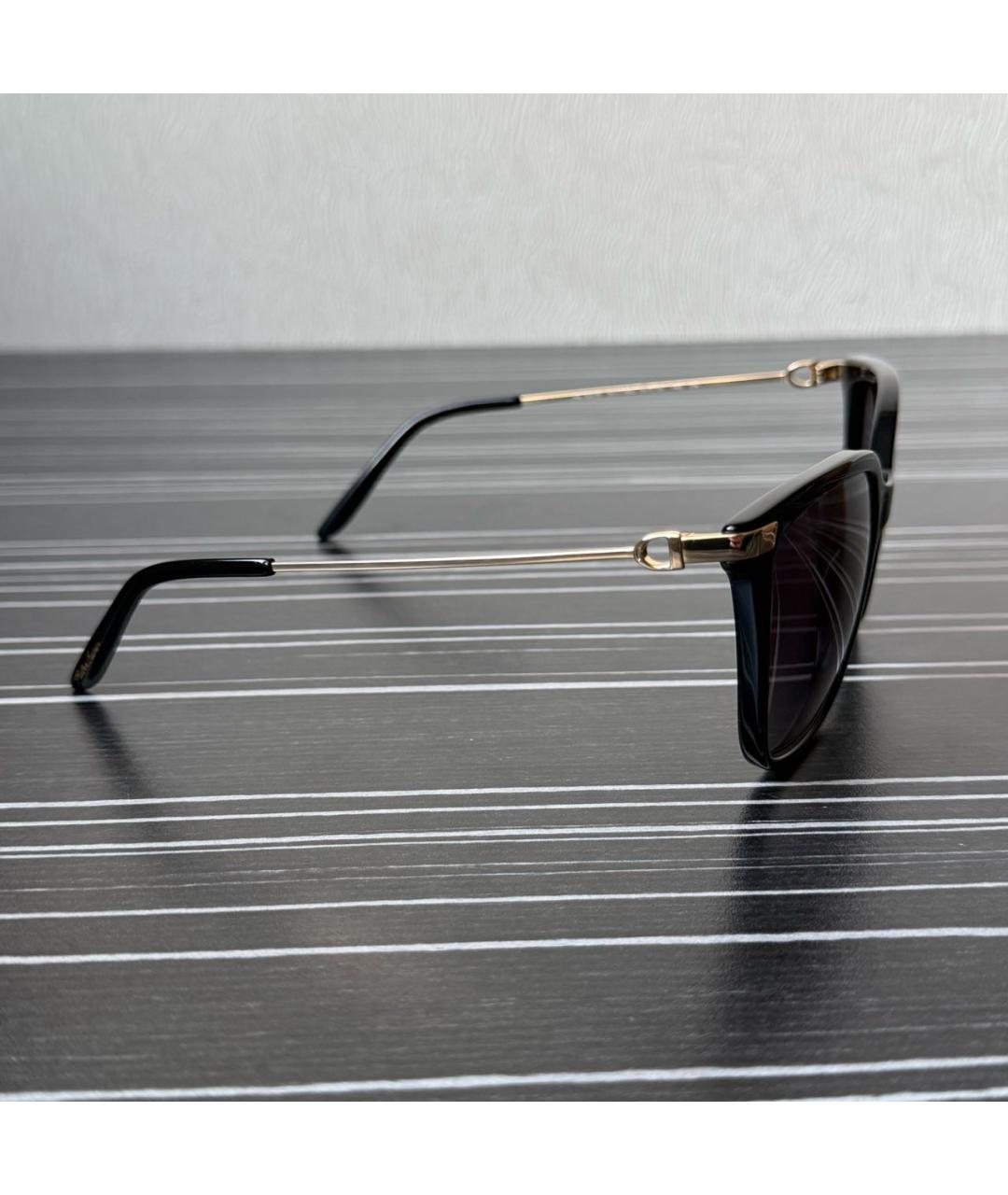 RALPH LAUREN Черные металлические солнцезащитные очки, фото 2