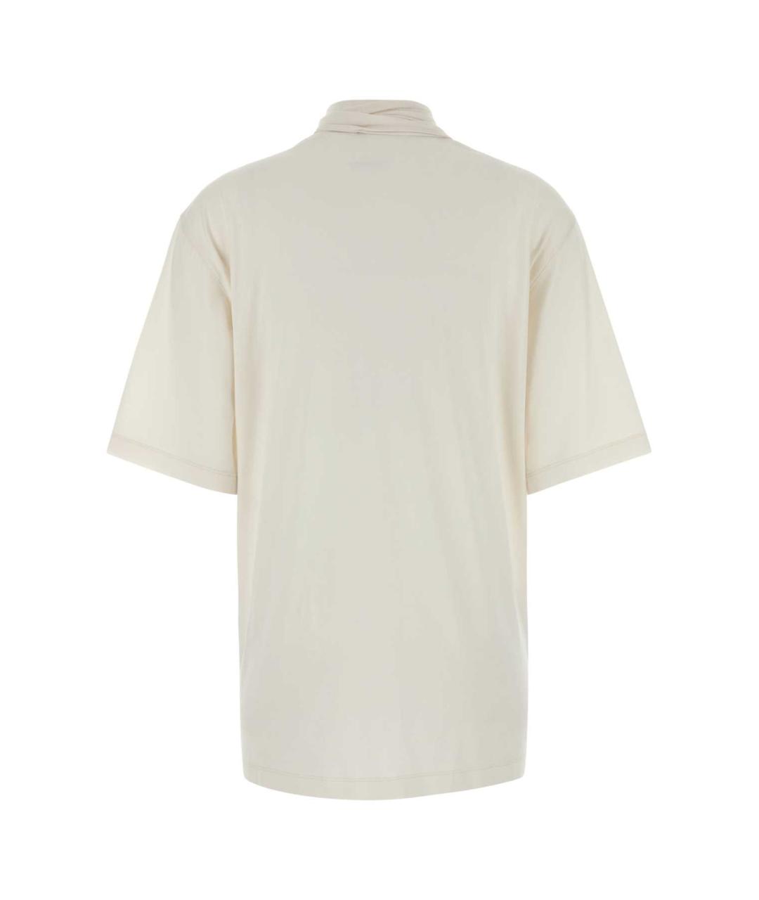 LEMAIRE Белая хлопковая футболка, фото 2