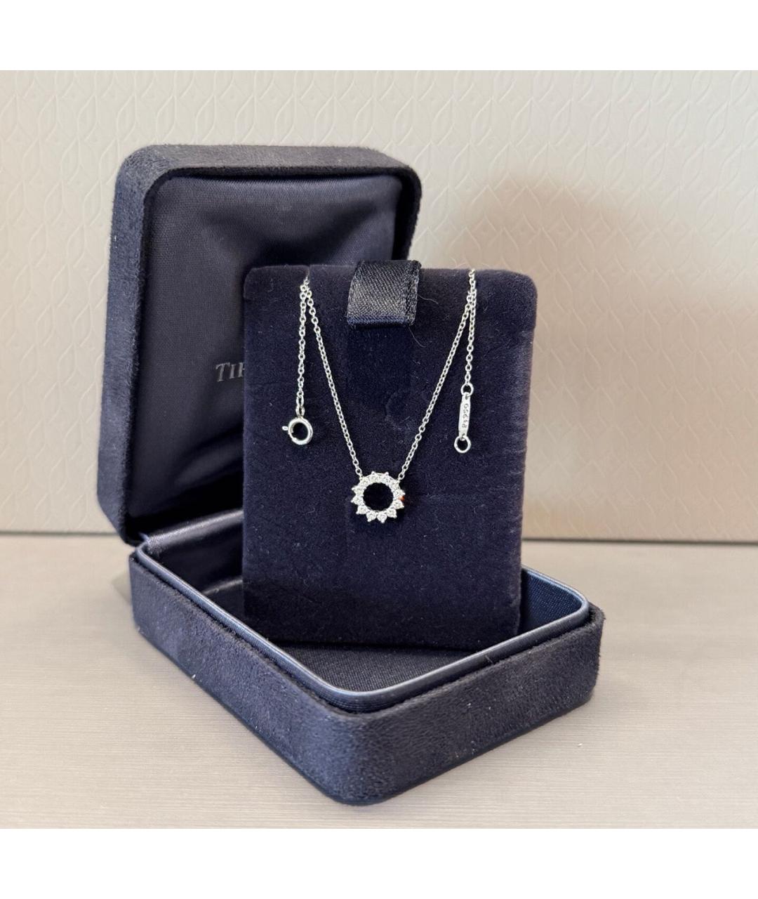 TIFFANY&CO Белое платиновое колье, фото 4