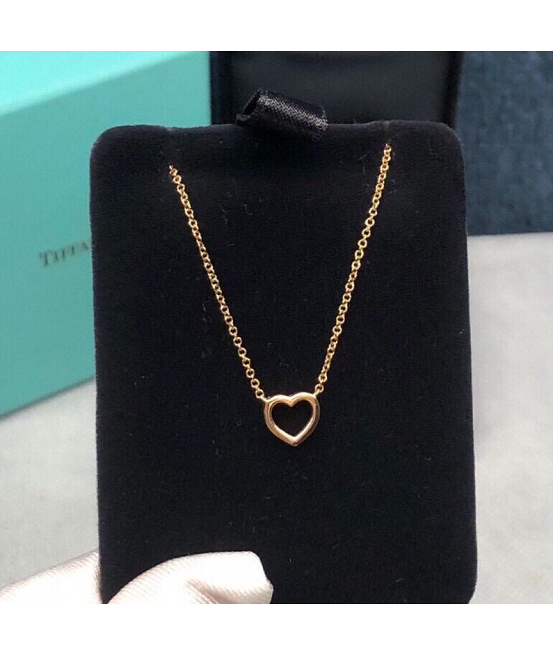 TIFFANY&CO Розовое колье из розового золота, фото 4