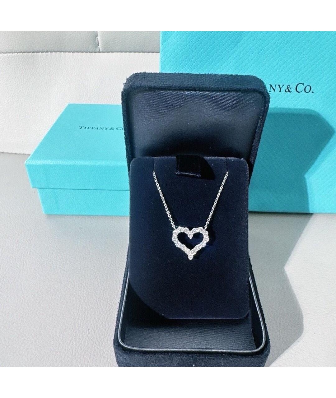 TIFFANY&CO Белое платиновое колье, фото 8