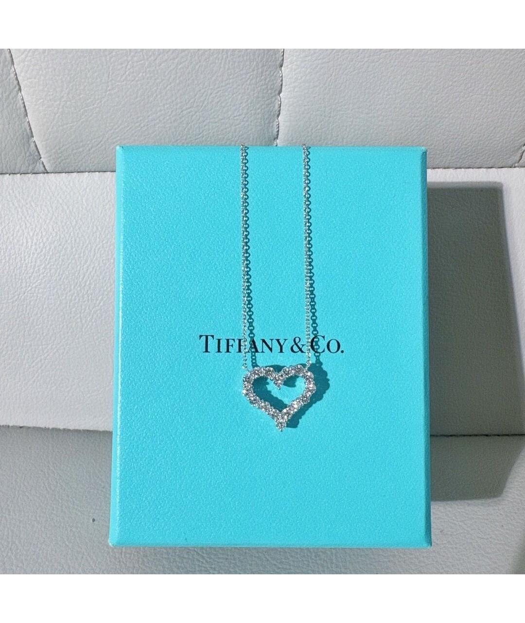 TIFFANY&CO Белое платиновое колье, фото 4
