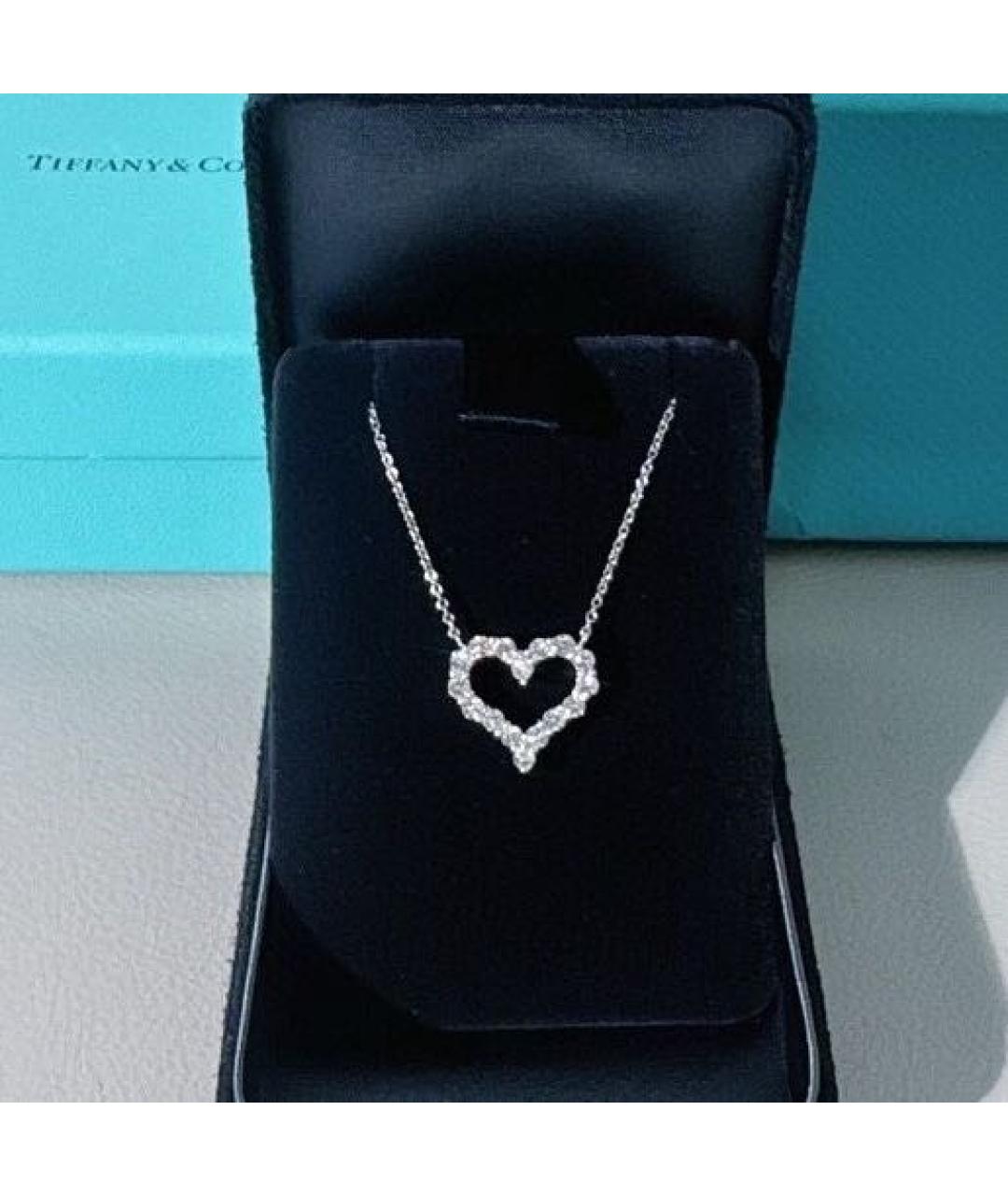 TIFFANY&CO Белое платиновое колье, фото 2