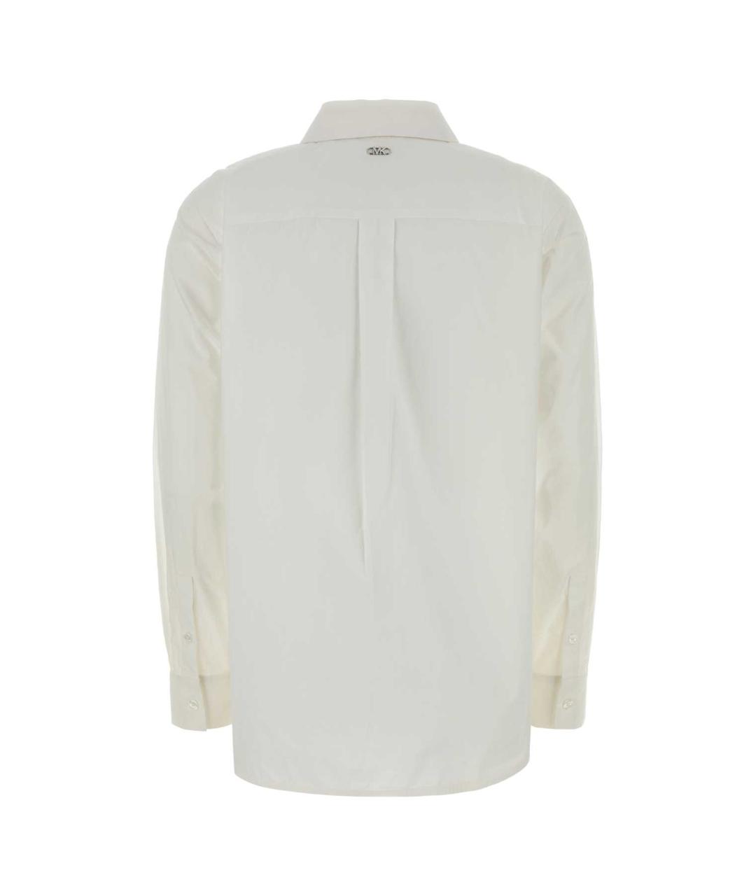 MICHAEL KORS Белая хлопковая рубашка, фото 2