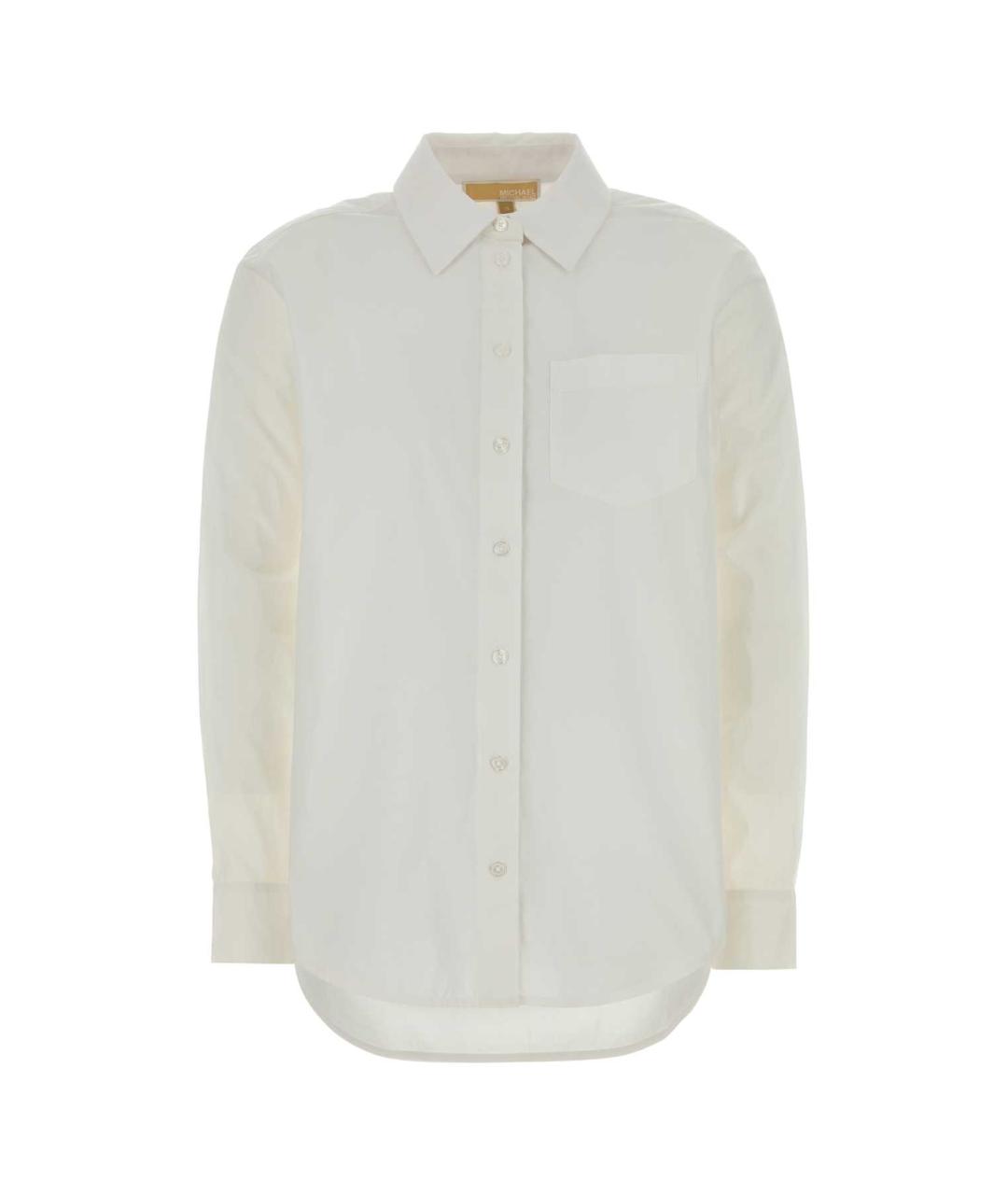 MICHAEL KORS Белая хлопковая рубашка, фото 1