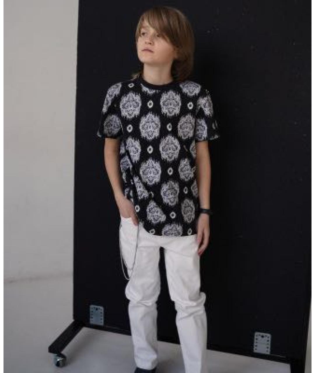 JOHN RICHMOND Хлопковая детская футболка, фото 5