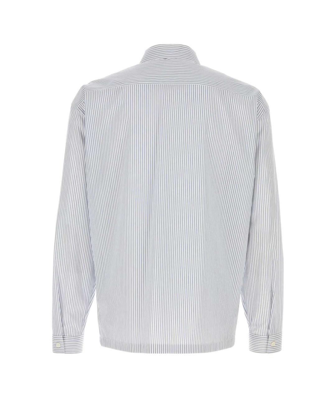 PRADA Голубая хлопковая кэжуал рубашка, фото 2