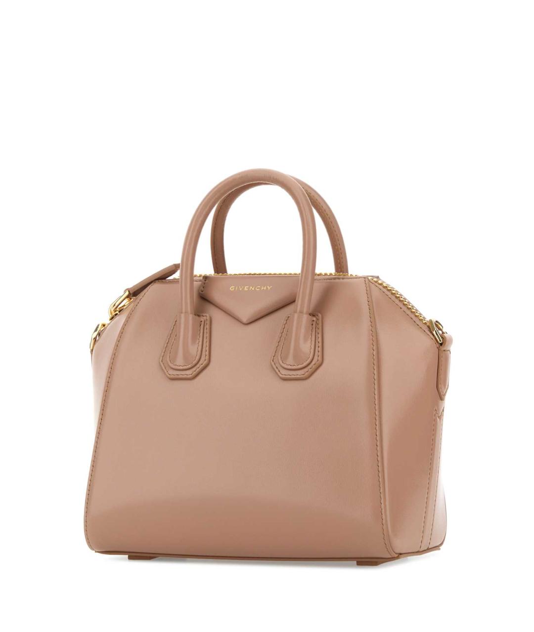 GIVENCHY Розовая кожаная сумка тоут, фото 2