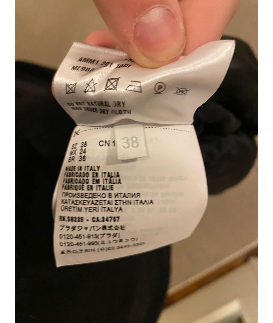 MIU MIU Антрацитовый жакет/пиджак, фото 3