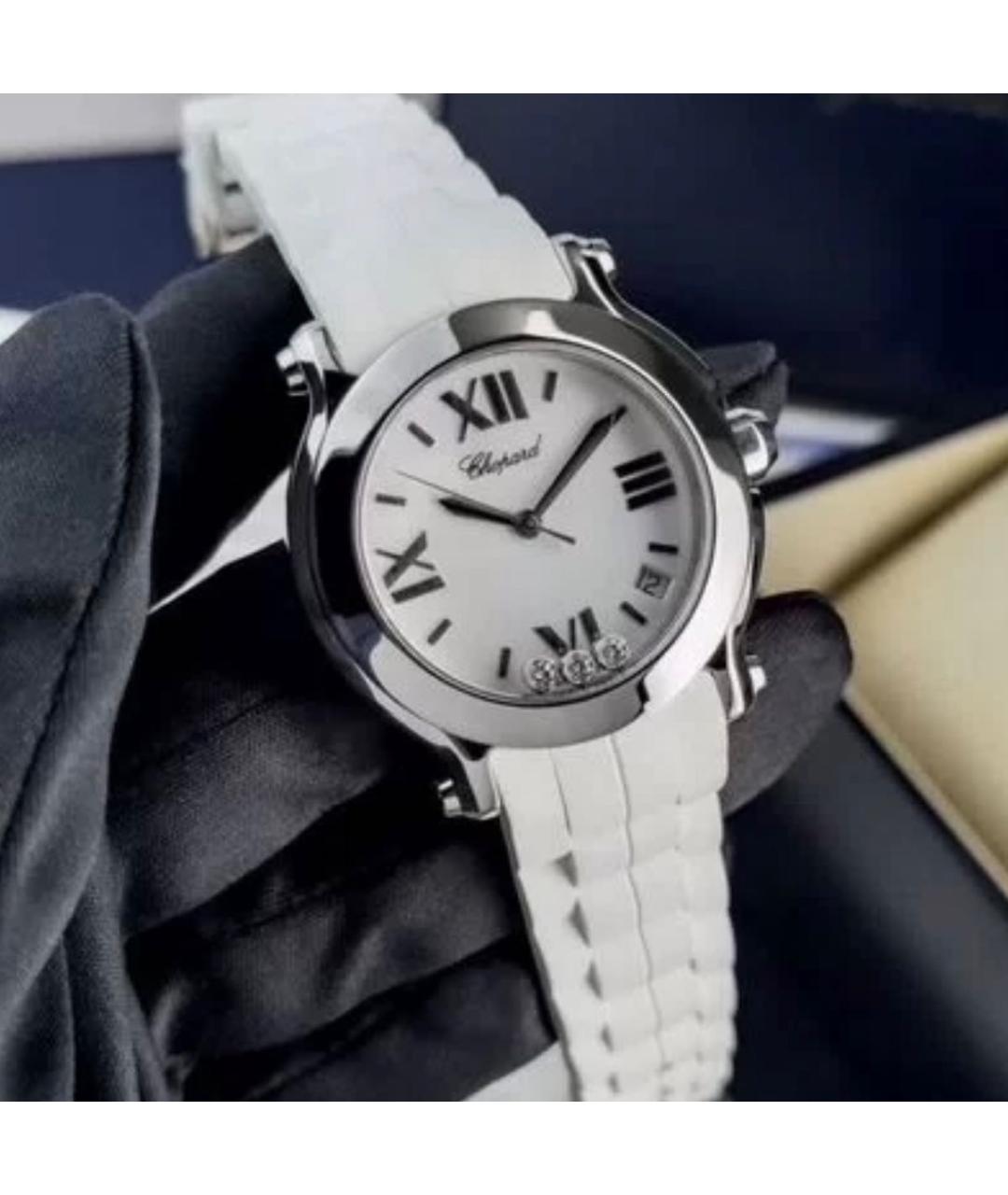CHOPARD Белые часы, фото 2