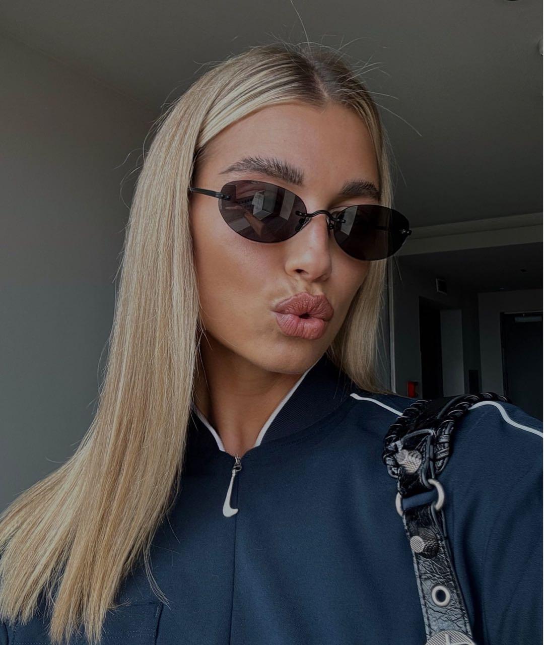 Vehla Черные металлические солнцезащитные очки, фото 3