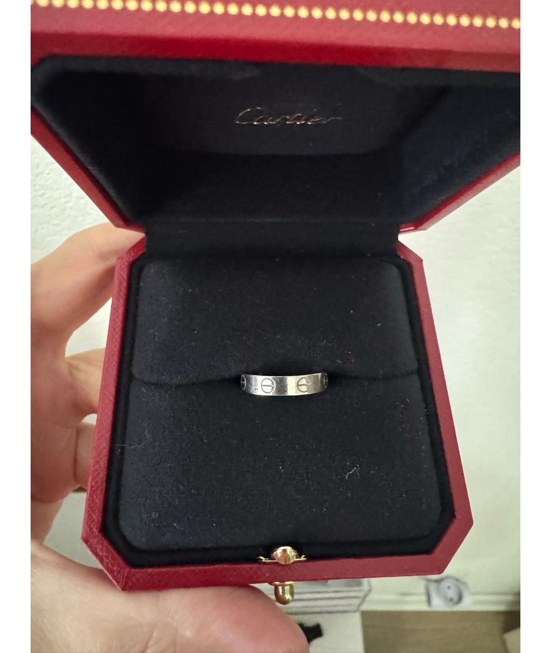 CARTIER Серебряное кольцо из белого золота, фото 2