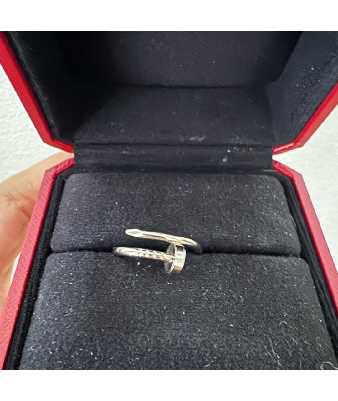 CARTIER Серебряное кольцо из белого золота, фото 2