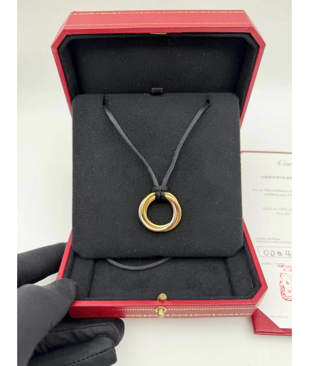 CARTIER Золотое колье из желтого золота, фото 5