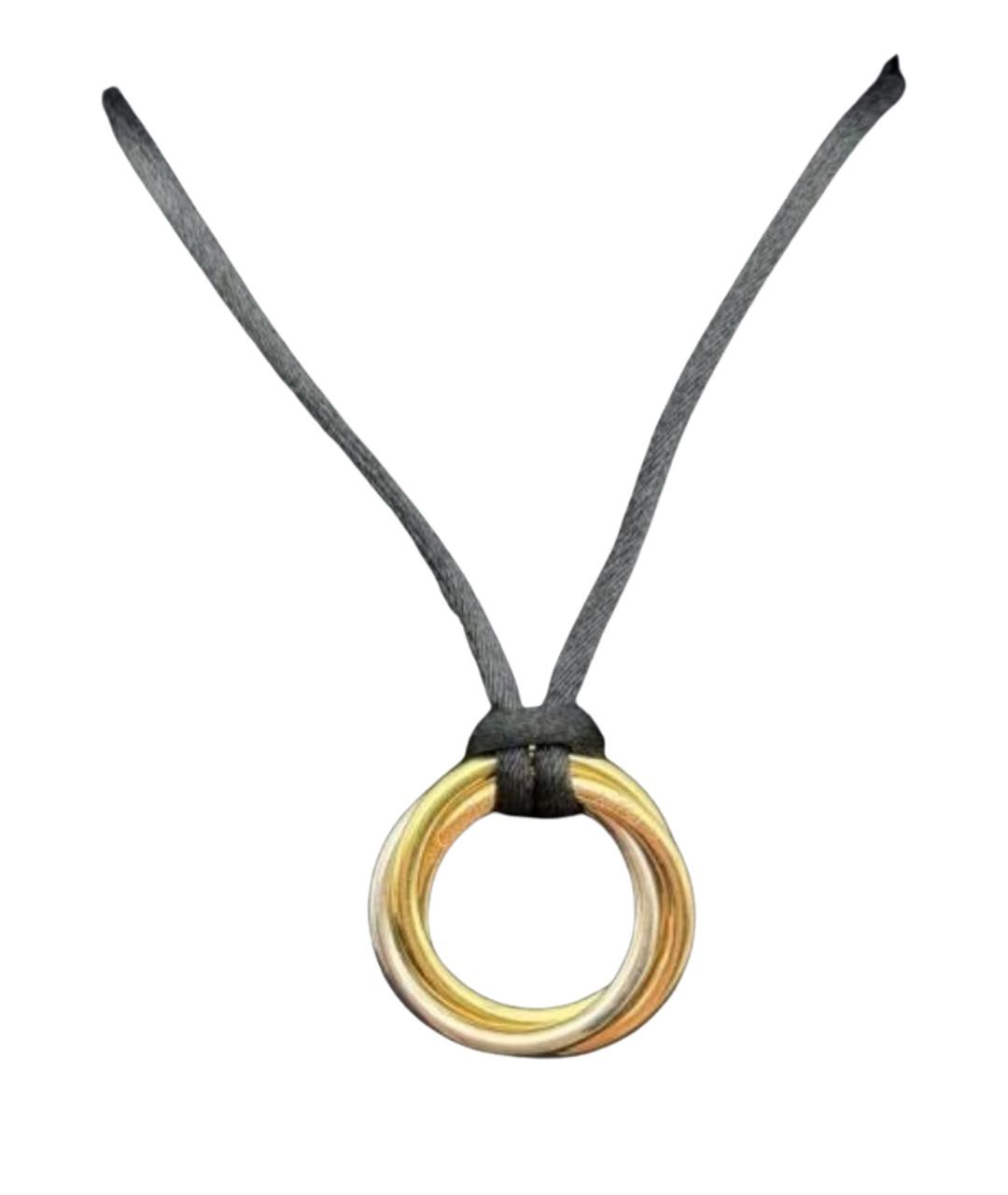 CARTIER Золотое колье из желтого золота, фото 1