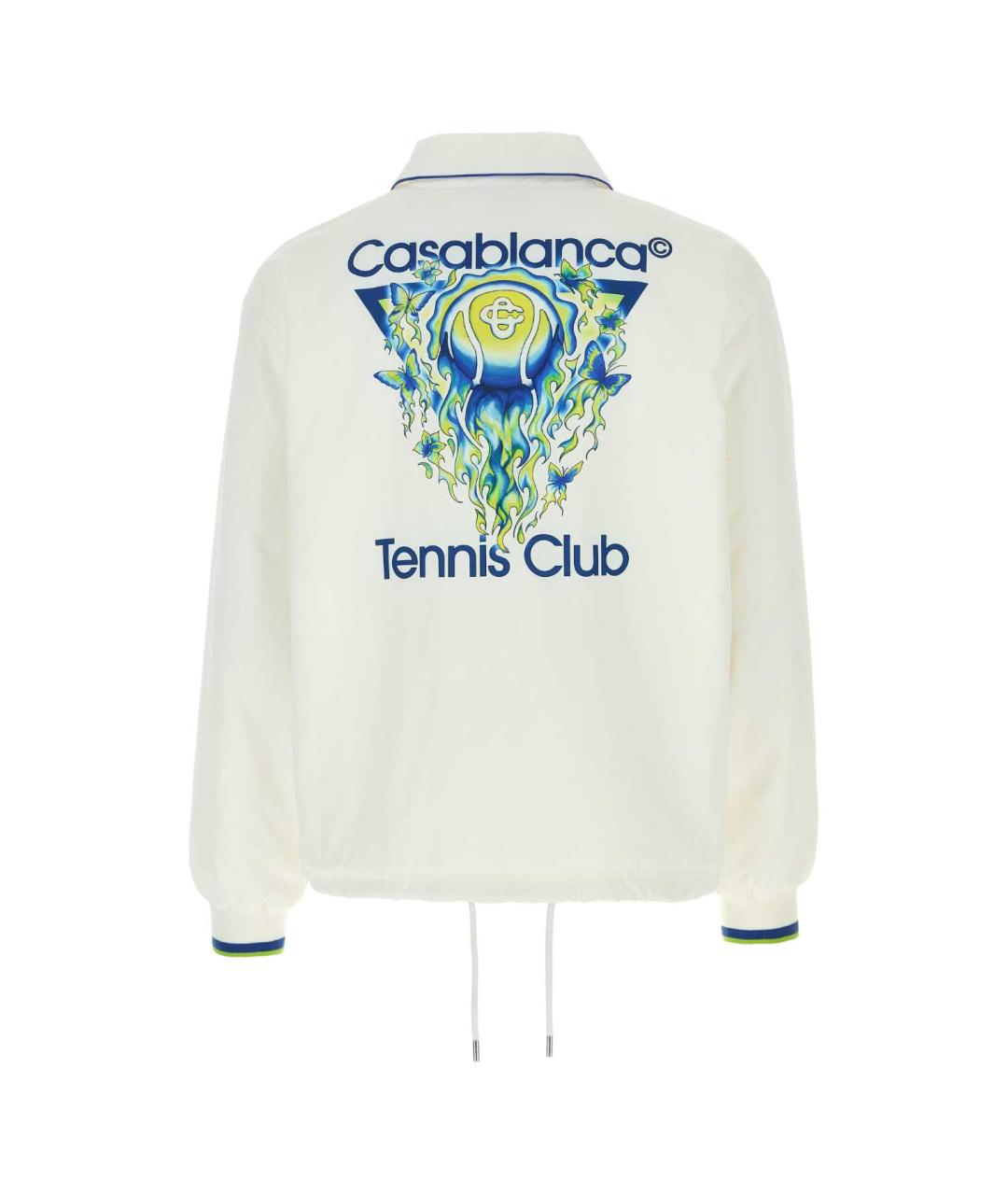 CASABLANCA Белая полиэстеровая куртка, фото 2