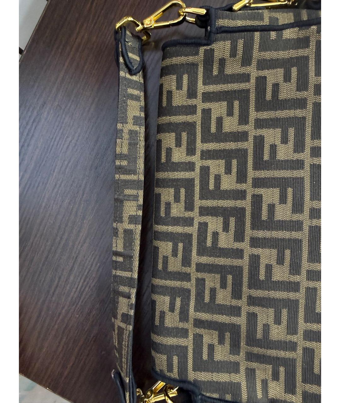 FENDI Мульти жаккардовая сумка через плечо, фото 8