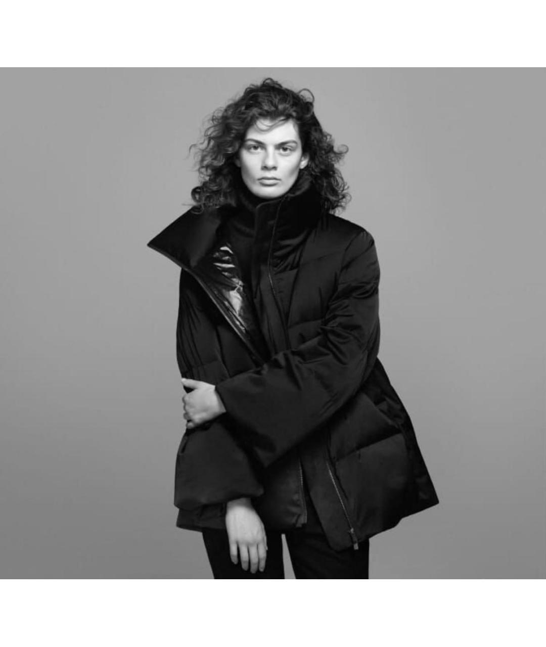 JIL SANDER Черный пуховик, фото 3