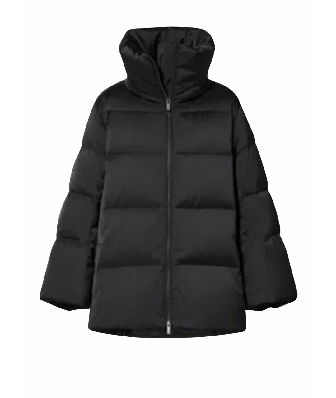 JIL SANDER Черный пуховик, фото 1