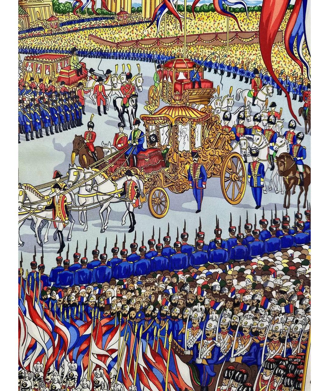 HERMES Шелковый платок, фото 3