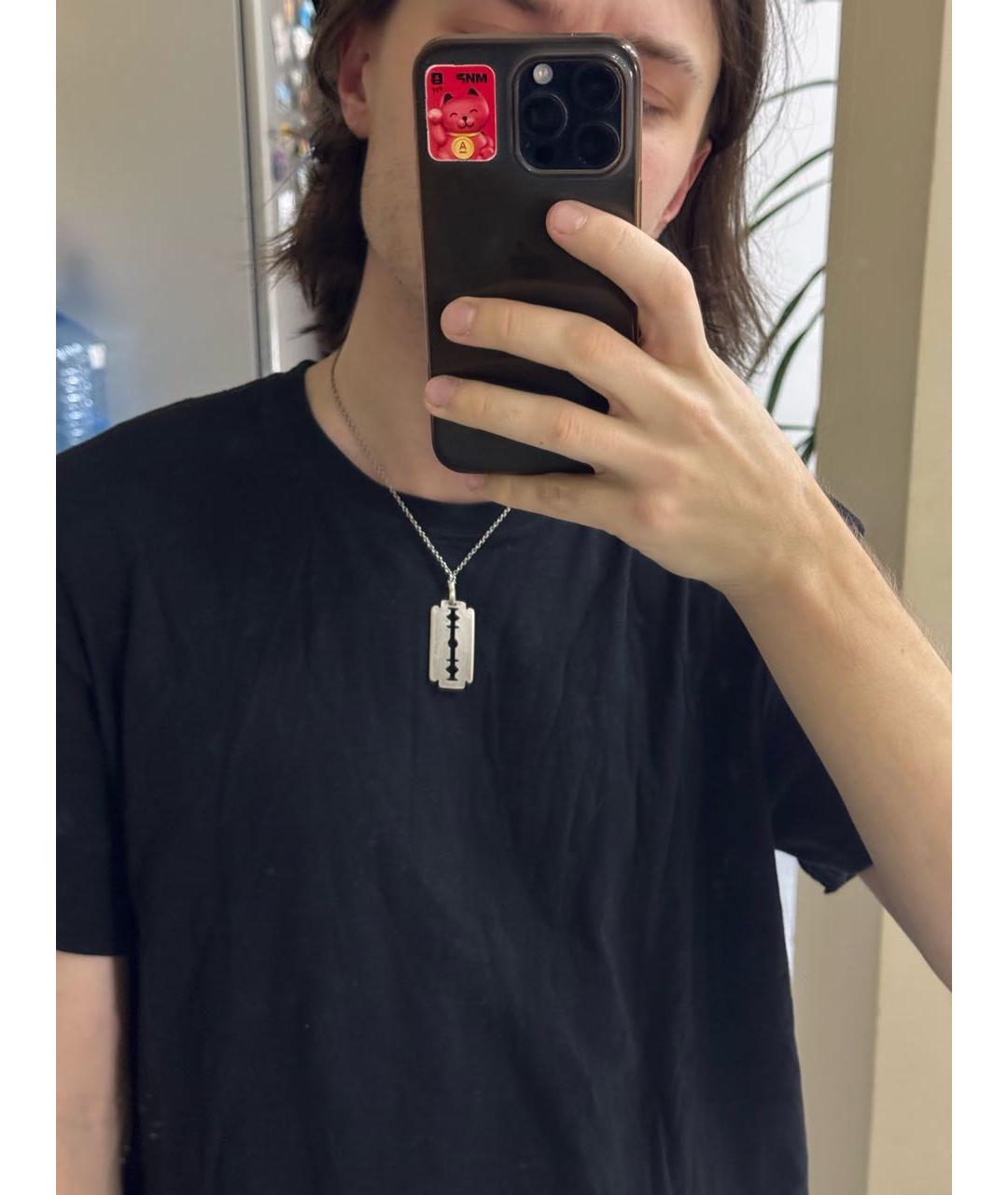 YOHJI YAMAMOTO Серебряная серебряная цепочка/подвеска, фото 8