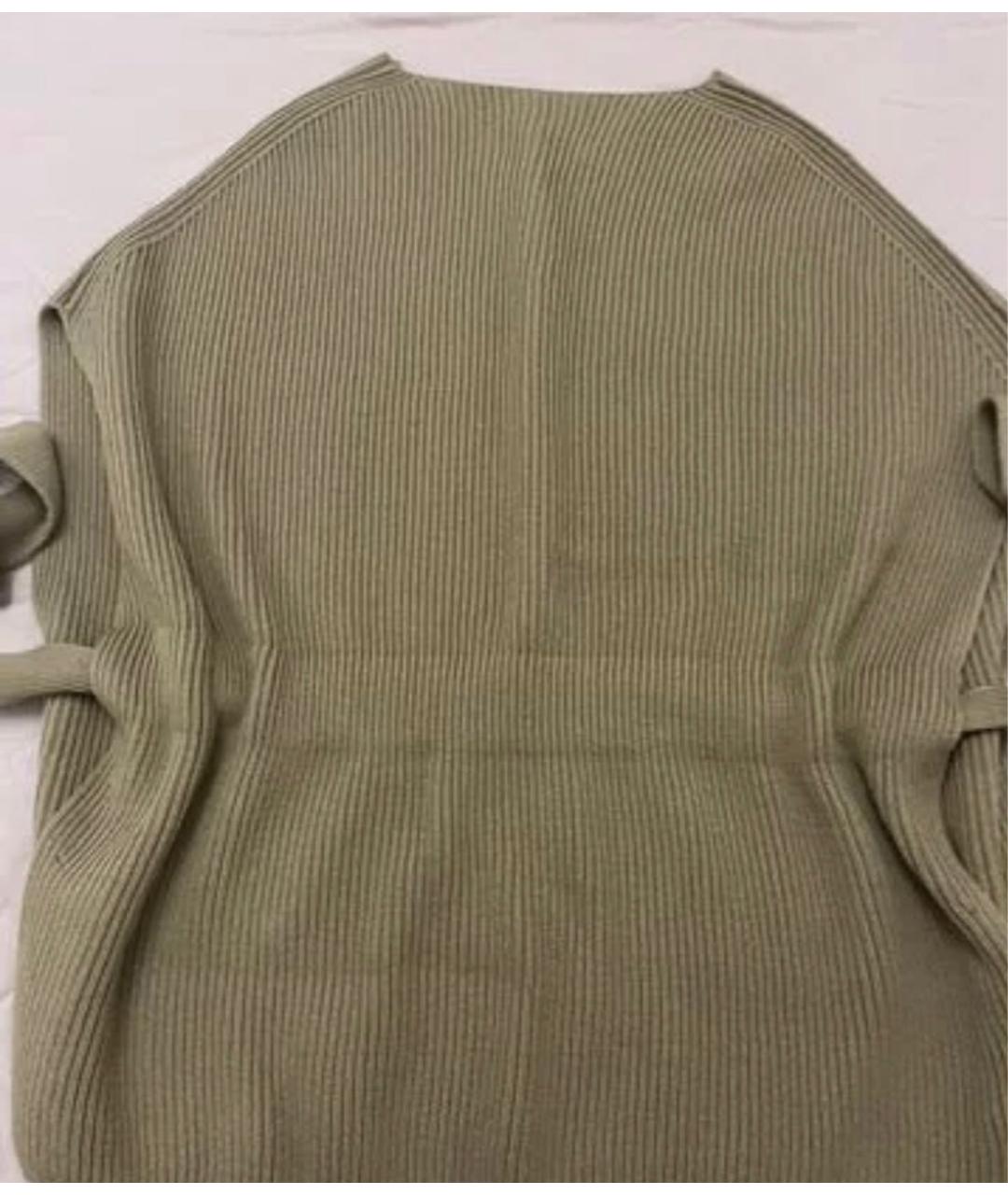 MAX MARA Коричневая шерстяная жилетка, фото 2