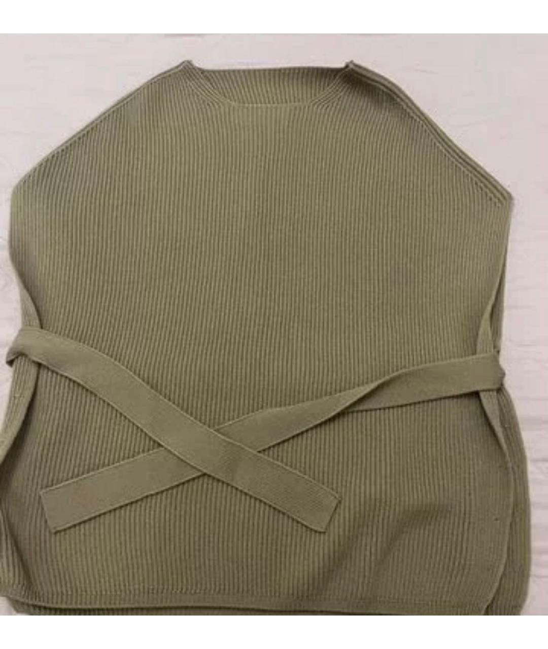 MAX MARA Коричневая шерстяная жилетка, фото 4