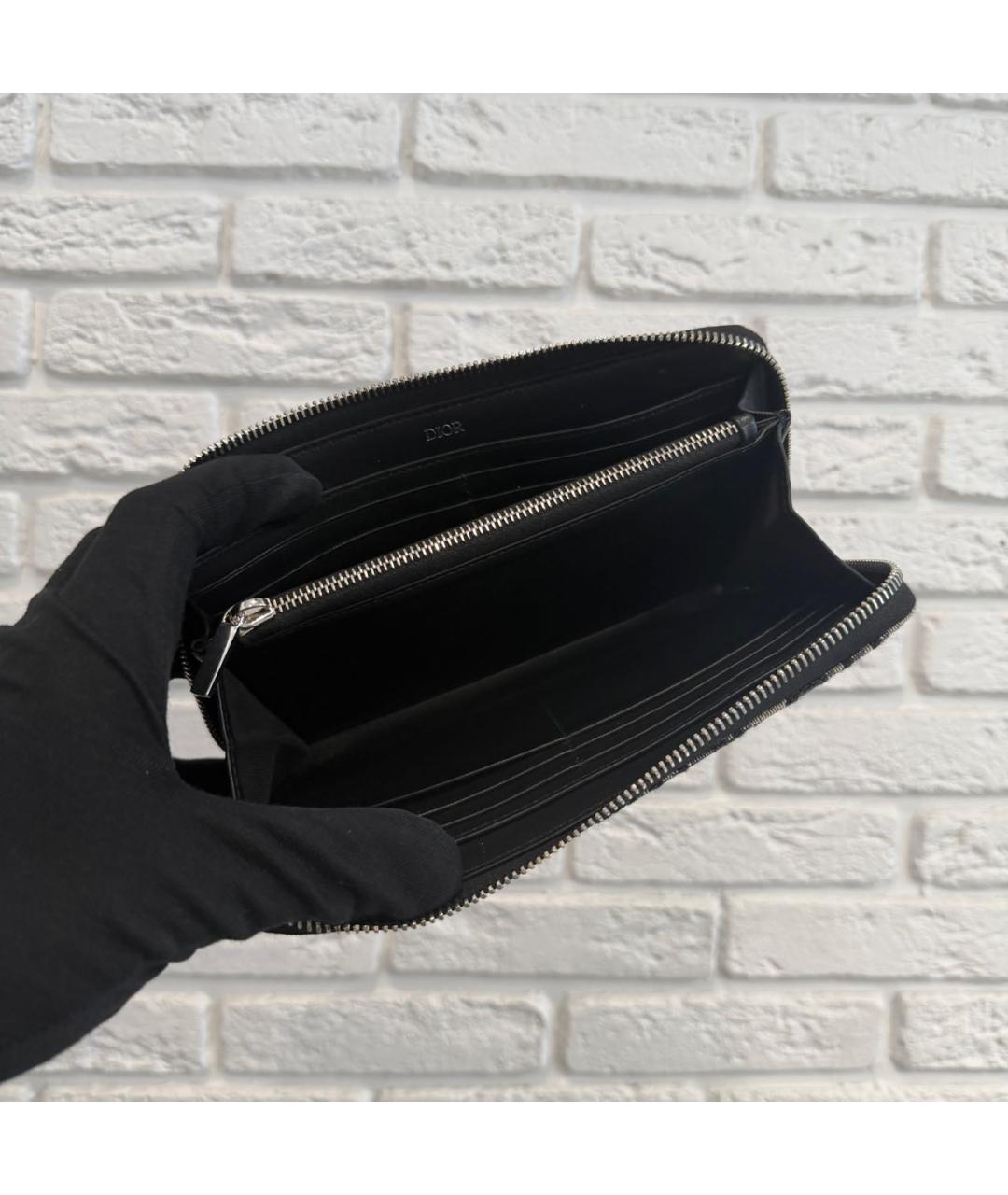 CHRISTIAN DIOR Темно-синий кошелек, фото 6