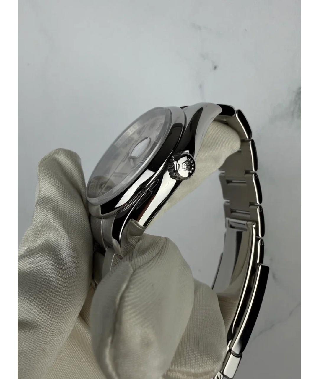 ROLEX Серебряные металлические часы, фото 3