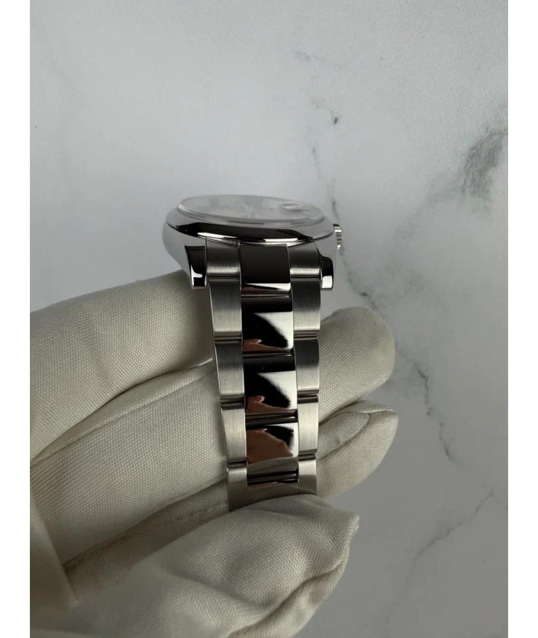 ROLEX Серебряные металлические часы, фото 5