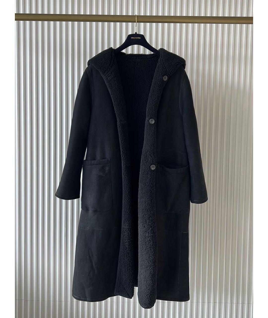 CHRISTIAN DIOR Черная дубленка, фото 2