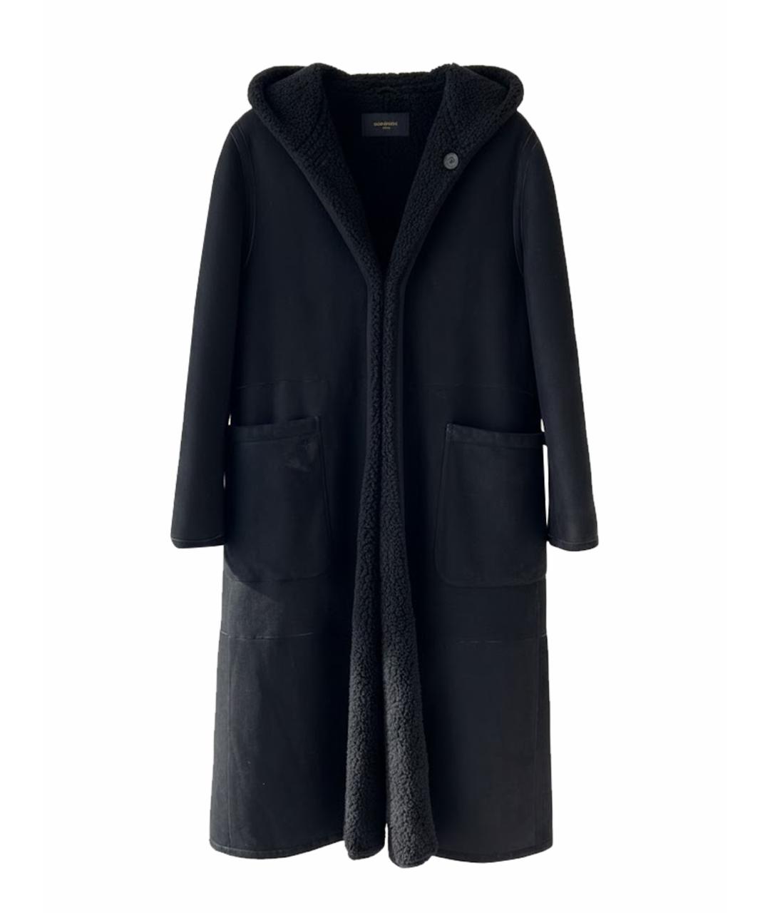 CHRISTIAN DIOR Черная дубленка, фото 1