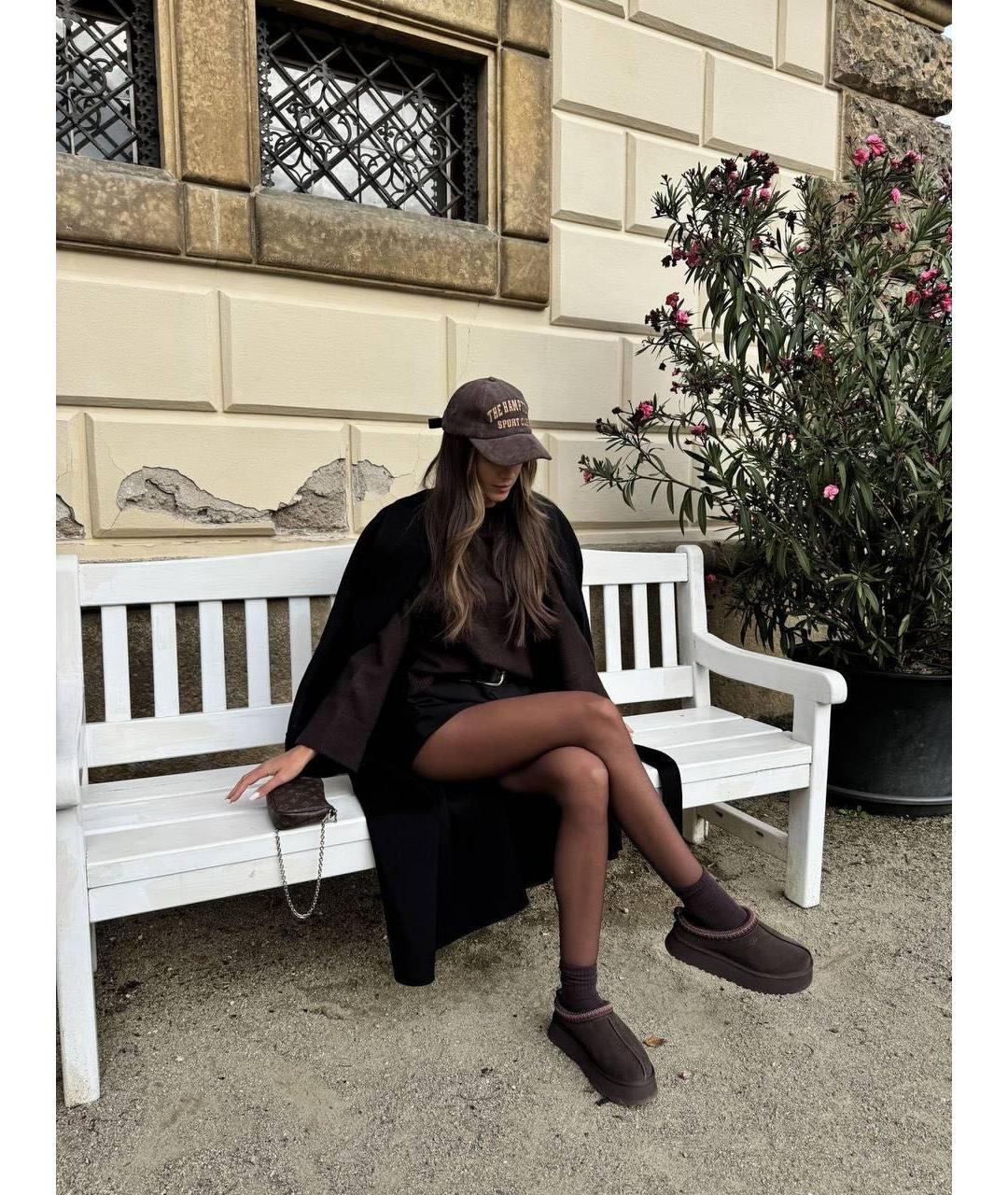 UGG AUSTRALIA Коричневые замшевые сабо, фото 6