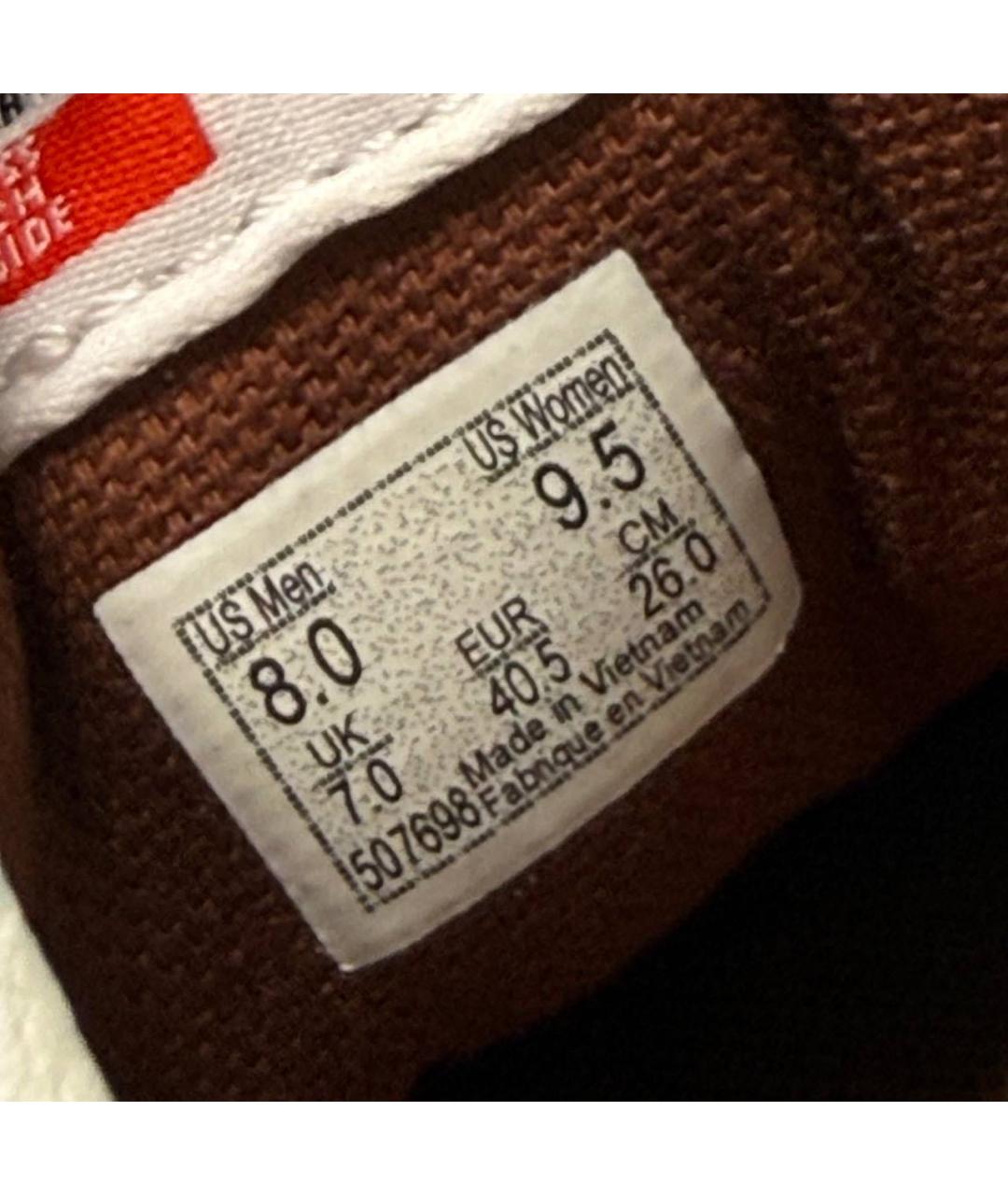 VANS Коричневые замшевые низкие кроссовки / кеды, фото 7