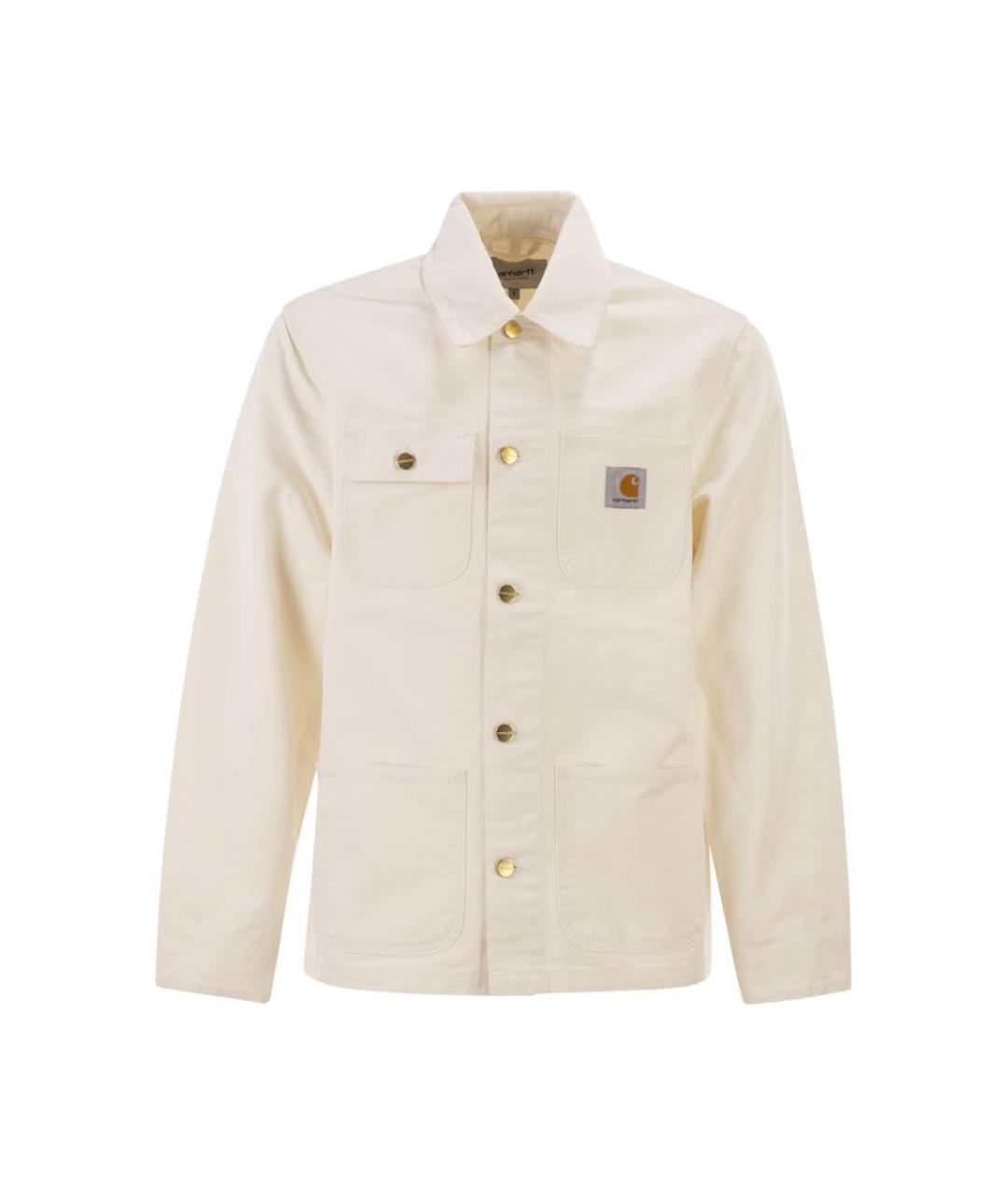 CARHARTT WIP Белая хлопковая куртка, фото 1